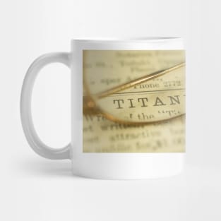 TITANIC | history Mug